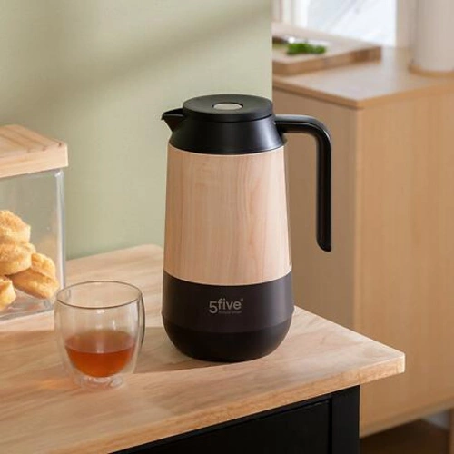 Dzbanek termos ze stali nierdzewnej Wood  1L