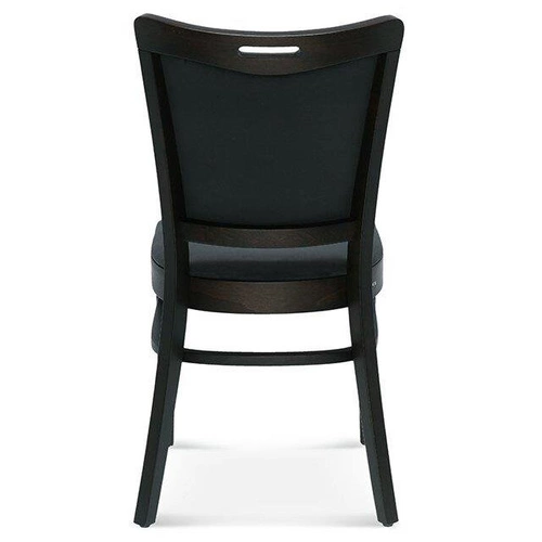 Krzesło tapicerowane Fameg Comfy do jadalni i salonu z drewna bukowego personalizowane