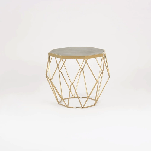 Stolik Diente złoty