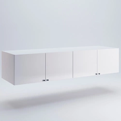 Nadstawka Flory 4 drzwi biały połysk