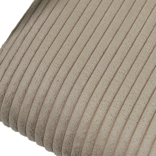 Krzesło tapicerowane Scott sztruks szare z podłokietnikami do jadalni i salonu nowoczesne