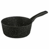 Rondelek aluminiowy kuty 20 cm czarny