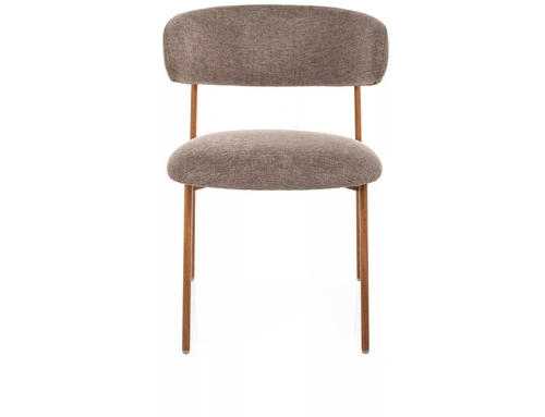 Krzesło Pasco Slim beżowe ciemne dąb skandynawskie do jadalni