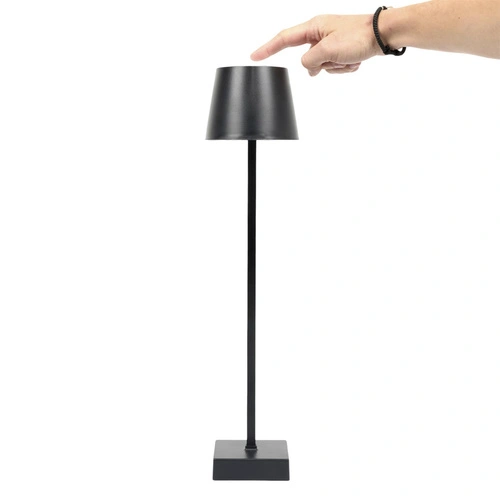 Lampka biurkowa LED Blanca szara dotykowa ze ściemniaczem 45 cm