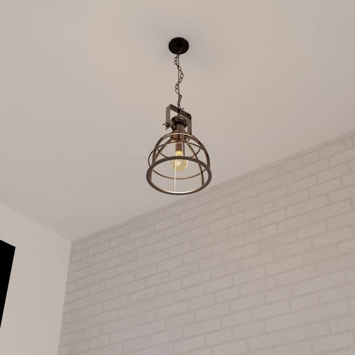 Lampa wisząca Niko vintage loftowa mosiądz do salonu i jadalni Atmosphera 40,5 cm