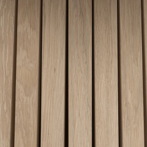 Stół okrągły do jadalni Christo 120 cm dąb bielony nowoczesny na jednej nodze Actona