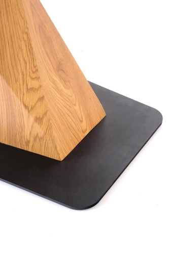 Stół rozkładany Mondil dąb złoty 160-200 cm nowoczesny do jadalni i salonu Intesi