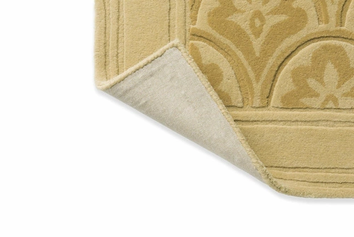 Dywan do salonu wełniany klasyczny Catarina Gold 250x350 ręcznie tkany Laura Ashley
