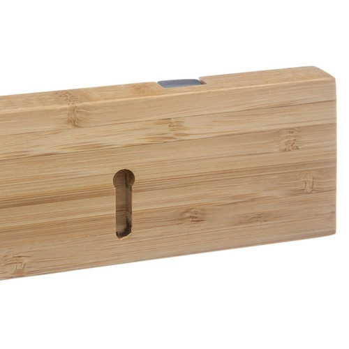 Wieszak ścienny do przedpokoju Bamboo 4 haczyki bambusowy nowoczesny naturalny 5five