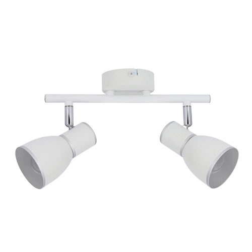 Lampa sufitowa Fido regulowana biała metalowa do salonu i sypialni Candellux