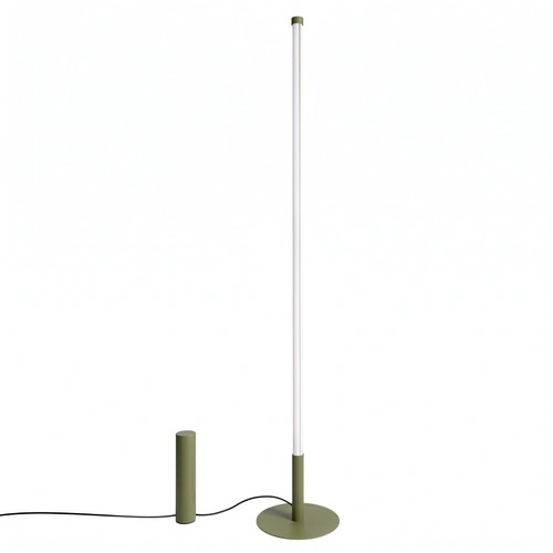 Lampa stojąca do salonu TRANG nowoczesna LED oliwkowa 4000K
