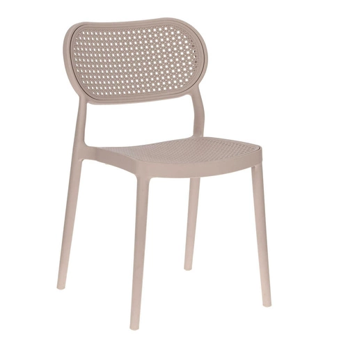 Zestaw 2 krzeseł Bilto taupe