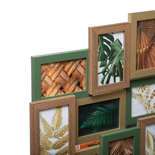 Ramka na zdjęcia 10x15 multiramka drewniana wisząca Julia boho Atmosphera naturalna