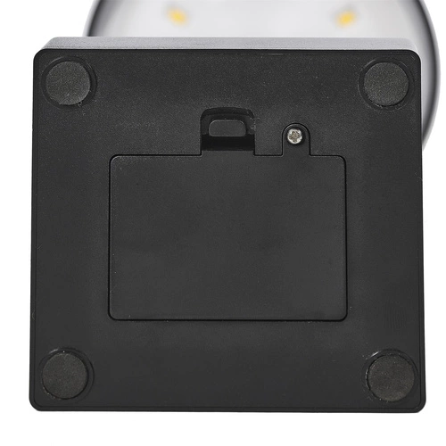 Lampka nocna LED Blanca czarna dotykowa bezprzewodowa do sypialni i na biurko Intesi