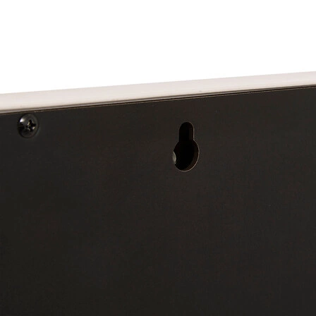 Lustro LED Holly do toaletki w białej ramie prostokątne z oświetleniem 50x42,5 cm