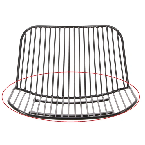 Krzesło barowe Dill Low czarne z czarną poduszką Outlet