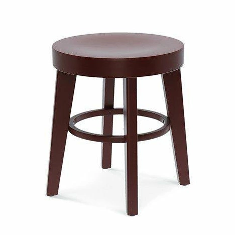 Taboret kuchenny drewniany tapicerowany Ufo CATB FAMEG personalizowany do kuchni i jadalni