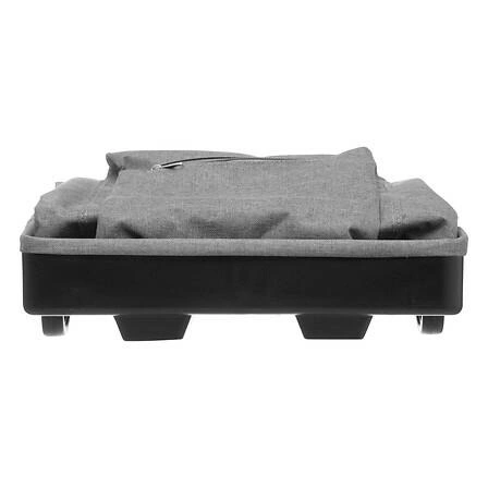 Torba na zakupy na kółkach szara