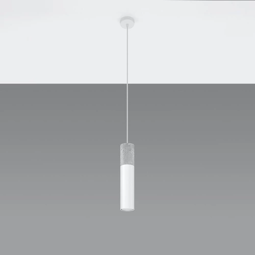 Lampa wisząca BORGIO 1 biały