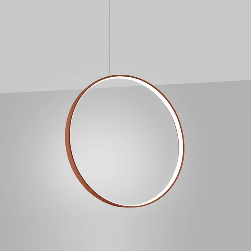 Lampa wisząca LED RIO 55 czerwona nowoczesna regulowana nad stół do salonu lub kuchni