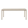 Stół Alcudia piaskowy do jadalni 200x90 nowoczesny ceramika aluminium