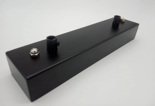 Lampa wisząca LINEA-2 czarna 35 cm nowoczesna do salonu i nad stół Step into Design