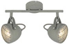 Lampa sufitowa Pent listwa 2x50W GU10   betonowy szary