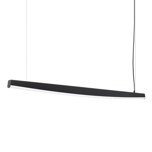 Lampa wisząca JORUN 150 czarna LED 4000K