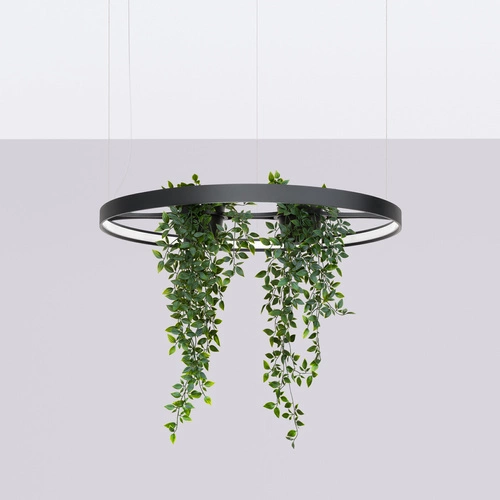Żyrandol RIO BIO 78 czarny LED 3000K