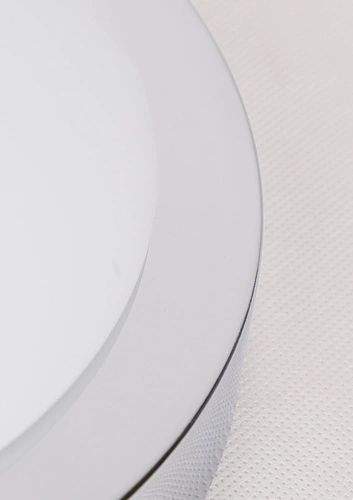 Plafon sufitowy Roda 28 cm okrągły szklany chrom IP44 do łazienki i kuchni CANDELLUX