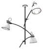 Lampa wisząca Zumba 3x60W E27  biały+czarny