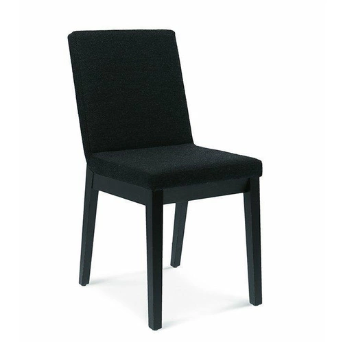 Krzesło do jadalni Fameg Apollo tapicerowane skóra naturalna buk personalizowane nowoczesne