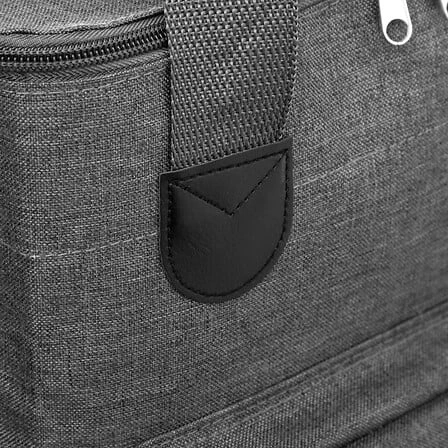 Torba na zakupy na kółkach szara