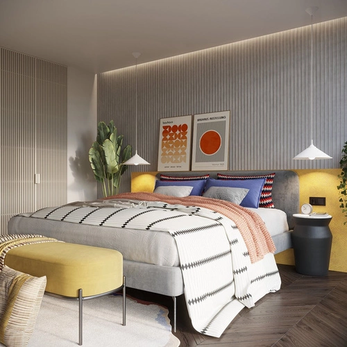 Lampa wisząca ZUMA biała nowoczesna stalowa do salonu, kuchni i nad stół 30 cm