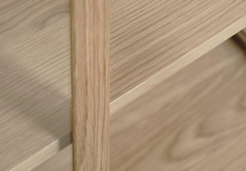 Komoda Elba 140 cm dąb naturalny na nóżkach do salonu skandynawska