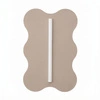 Kinkiet ścienny KLOVER taupe nowoczesny LED do salonu 66 cm