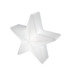 Lampa ogrodowa dekoracyjna gwiazda STAR LED RGBW 16 kolorów 30 cm