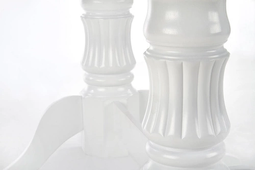 Stół rozkładany do jadalni Richard 2 biały nowoczesny blat MDF 150-190x90 cm Intesi