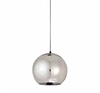 Lampa wisząca kula szklana MIRROR GLOW S chrom 25cm do salonu i nad stół