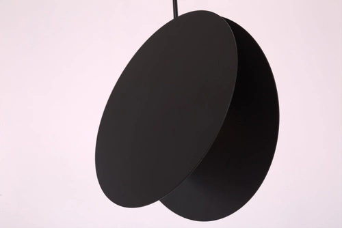 Lampa wisząca PILLS S czarna metalowa 23 cm nowoczesna do salonu i nad stół