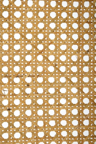 Krzesło drewniane Renne rattan naturalny do jadalni boho rustykalne Intesi 89 cm