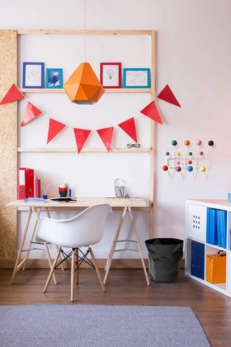 Kosz biurowy na papier D2.DESIGN Papier inspirowany BinBin czarny nowoczesny 5l