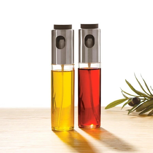 5five simply smart nowoczesna butelka szklana na olej i ocet z rozpylaczem 0,1L