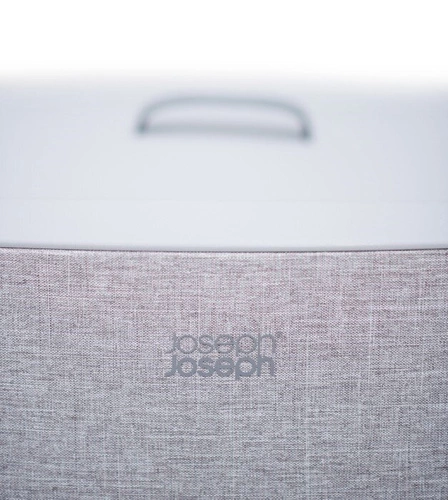 Joseph Joseph Tota nowoczesny kosz na pranie 60l dwukomorowy do łazienki szary