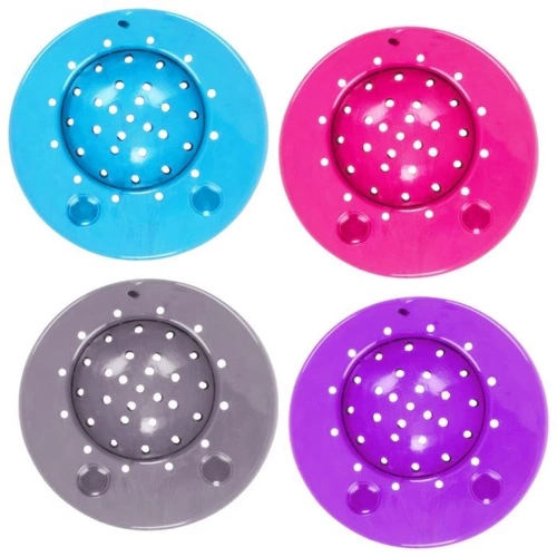 Silikonowa nakładka chroniąca odpływ różowa