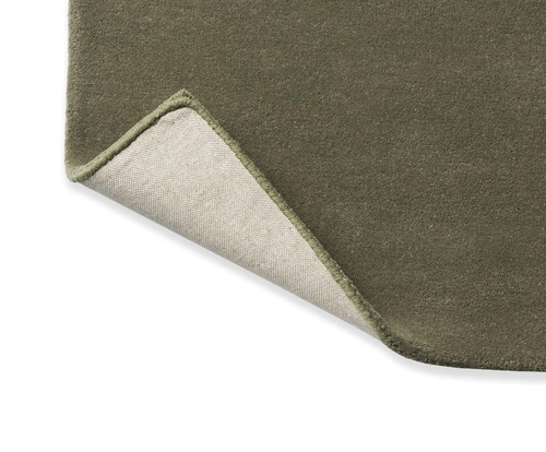 Dywan nowoczesny wełniany Decor Plateau Moss 160x230 zielony łatwy w czyszczeniu do salonu