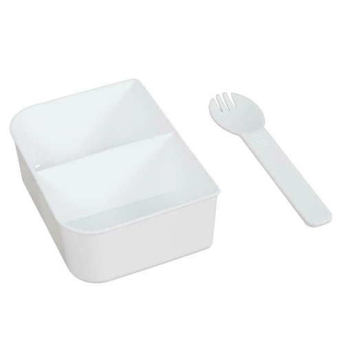 Intesi Clip niebieski lunchbox do szkoły i pracy 1,26L nowoczesny pojemnik na obiad do mikrofalówki