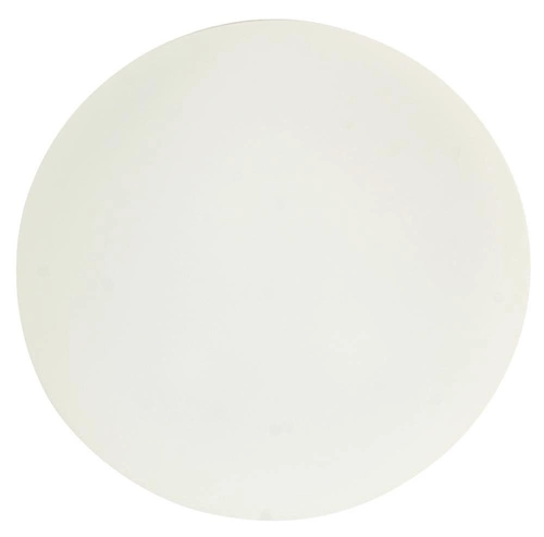 Plafon sufitowy Nina biały szklany okrągły nowoczesny do przedpokoju i kuchni 17,5cm