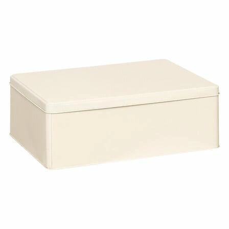 Zestaw 3 pudełek Deskolor szare, metalowe