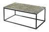 Stolik Pony 100x60 Marmur szary/ czarna